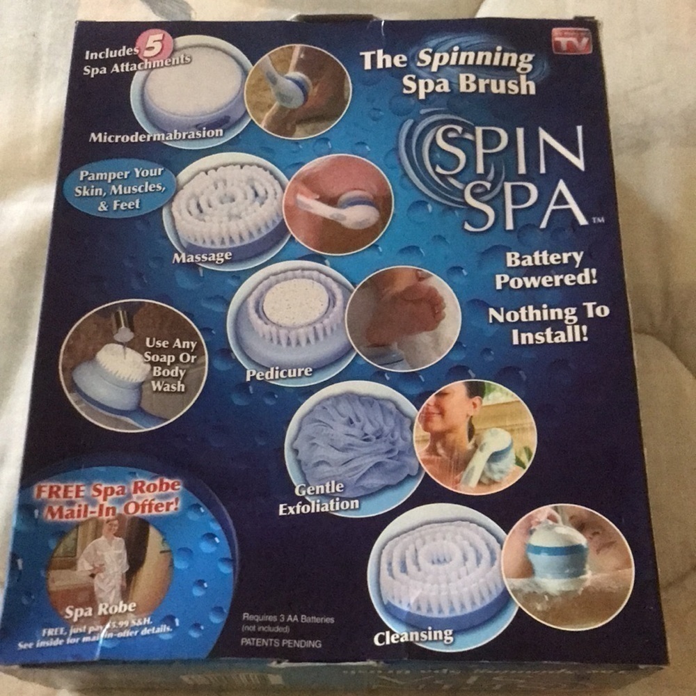 Spin Spa Brush New in Box - Picture 2 of 5